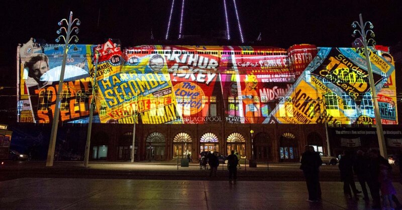 Lightpool Blackpool Tower Projection Mapping