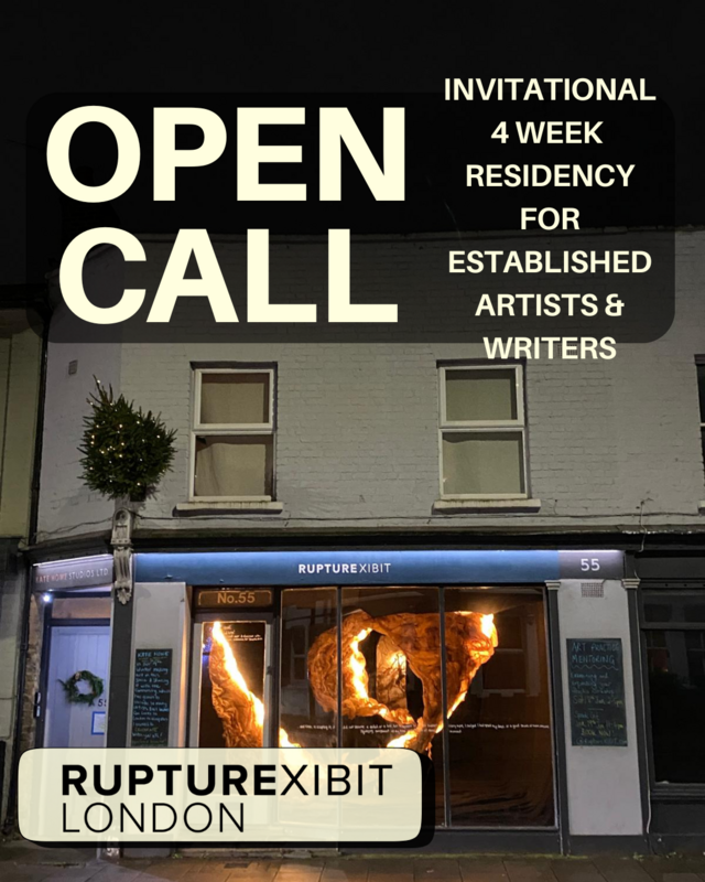 RuptureXIBIT Invitational Residency for Visual Artists & Writers